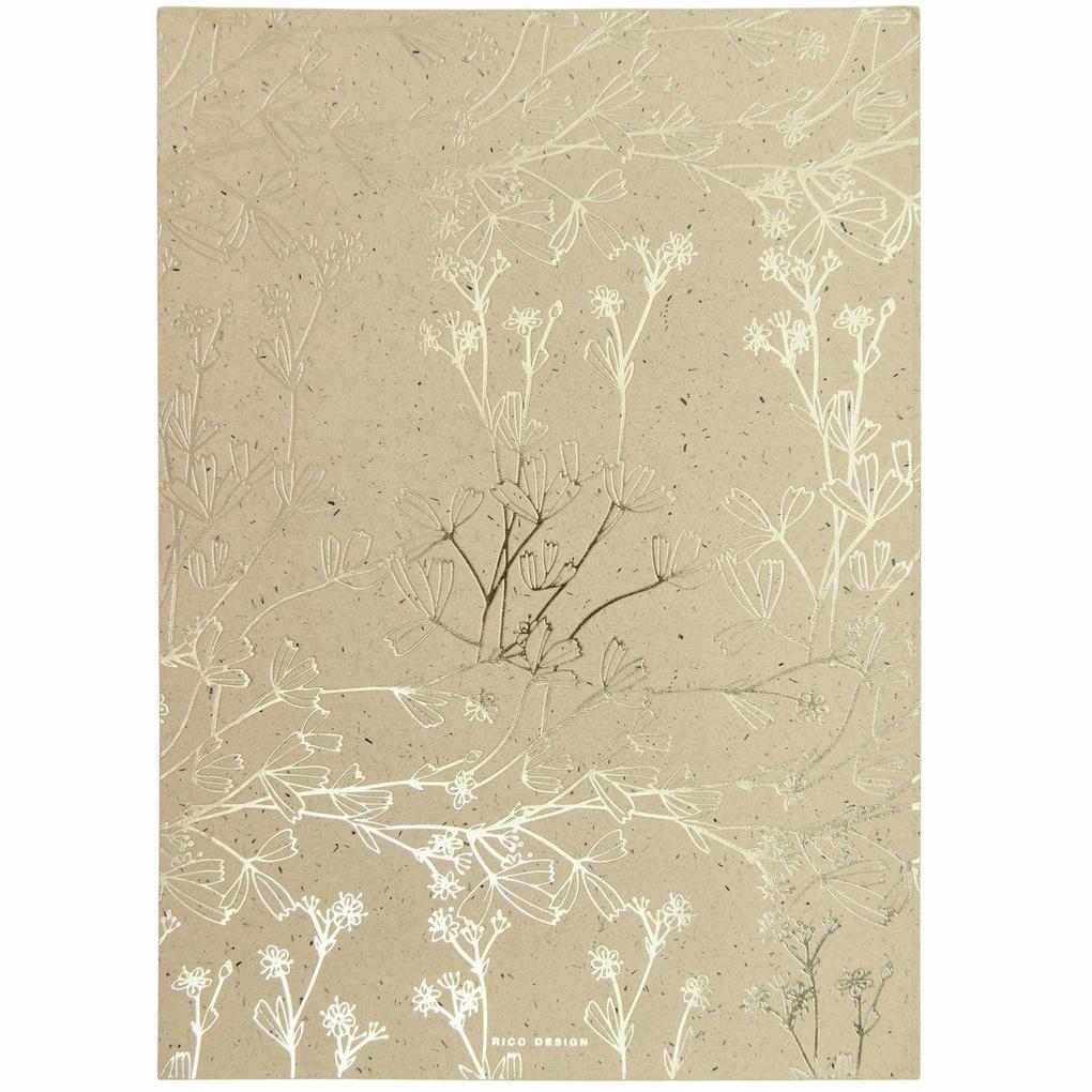 Notizblock L In The Meadow Cappuccino 15 x 21 cm FSC MIX