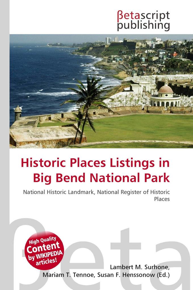 Historic Places Listings in Big Bend National Park
