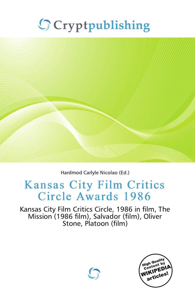 Kansas City Film Critics Circle Awards 1986