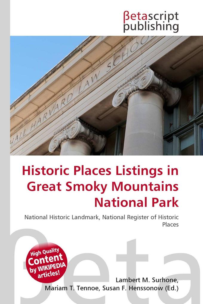 Historic Places Listings in Great Smoky Mountains National Park