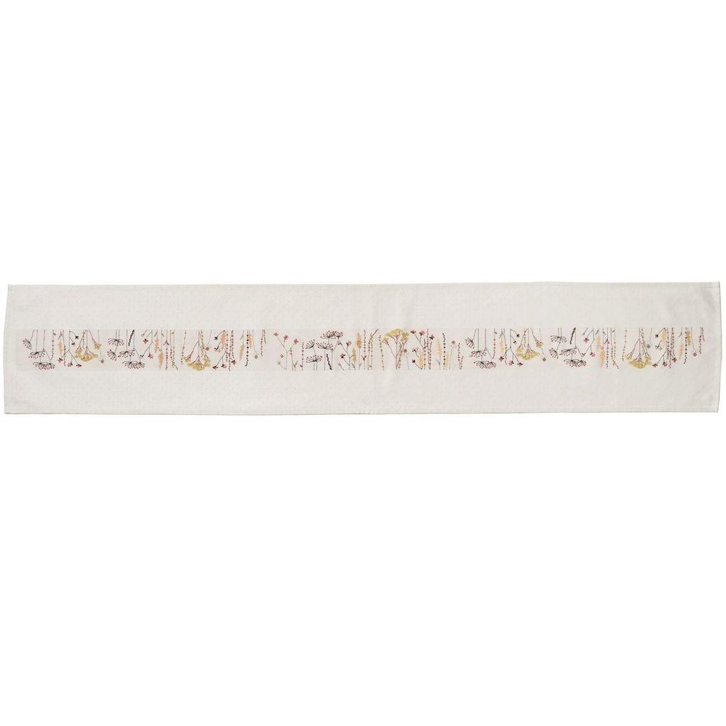 Stickpackung Gezählter Kreuzstich Tischband Blumen und Gräser