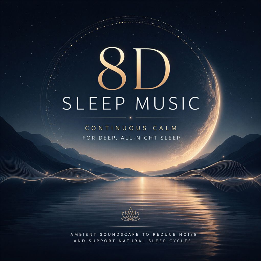 8D Sleep Music Continuous Calm for Deep All-Night Sleep