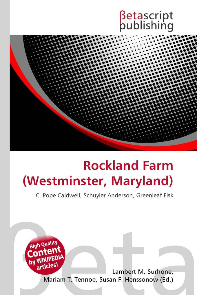 Rockland Farm (Westminster Maryland)