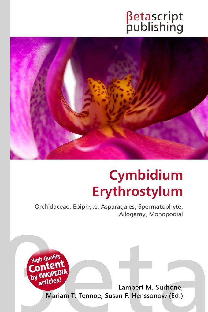 Cymbidium Erythrostylum