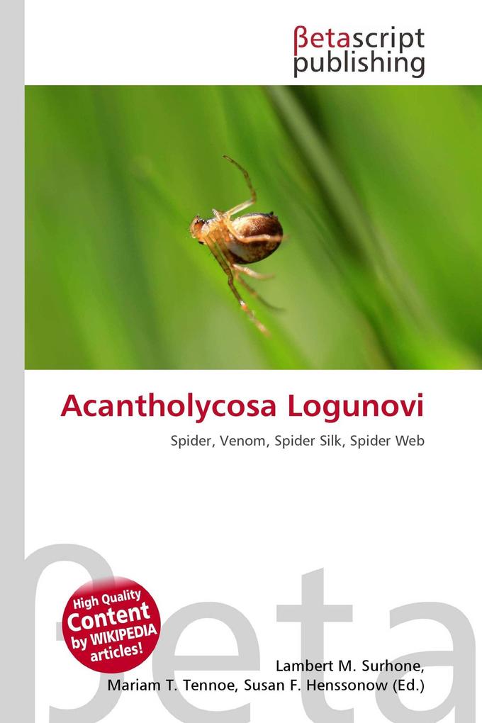 Acantholycosa Logunovi