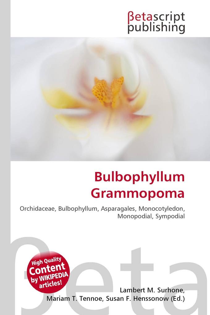 Bulbophyllum Grammopoma