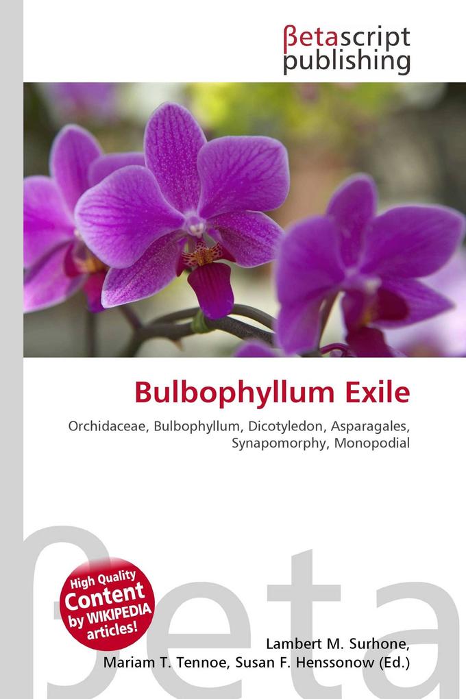 Bulbophyllum Exile