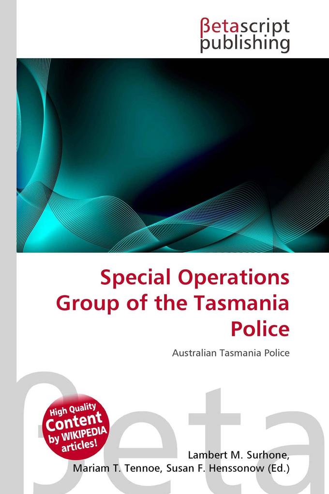 Special Operations Group of the Tasmania Police