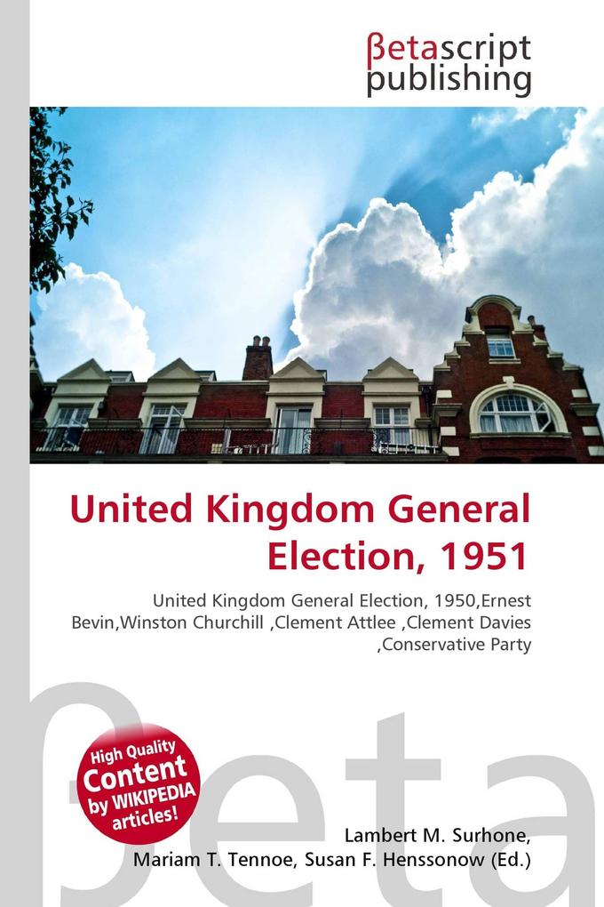 United Kingdom General Election 1951
