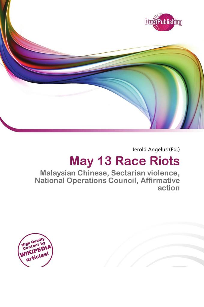 May 13 Race Riots