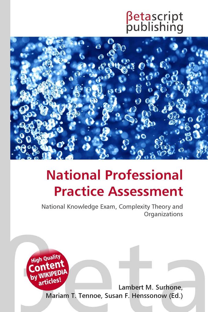 National Professional Practice Assessment