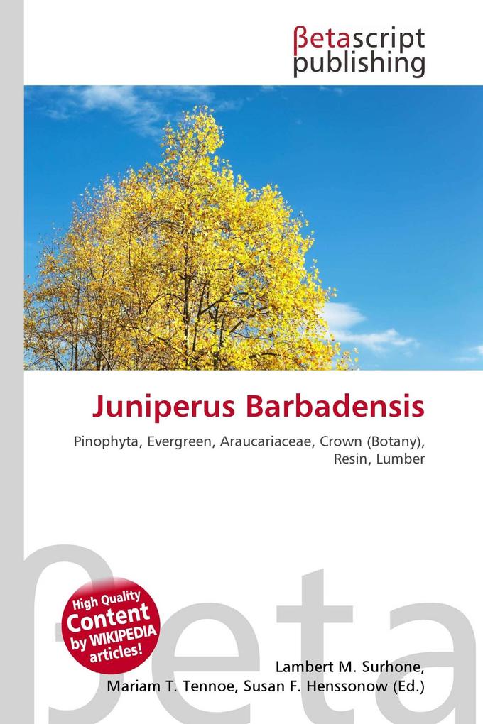 Juniperus Barbadensis