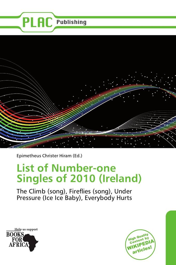 List of Number-one Singles of 2010 (Ireland)