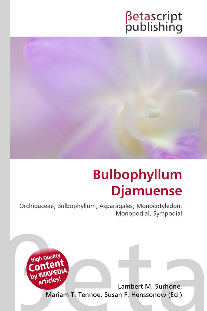 Bulbophyllum Djamuense