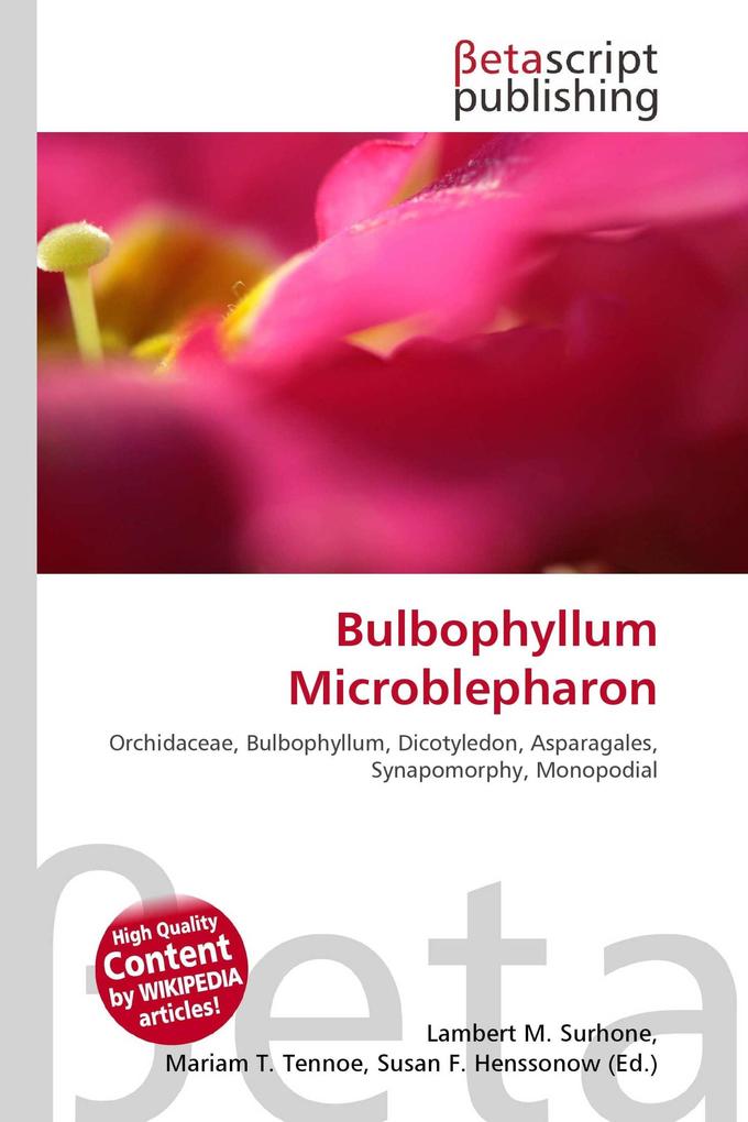 Bulbophyllum Microblepharon