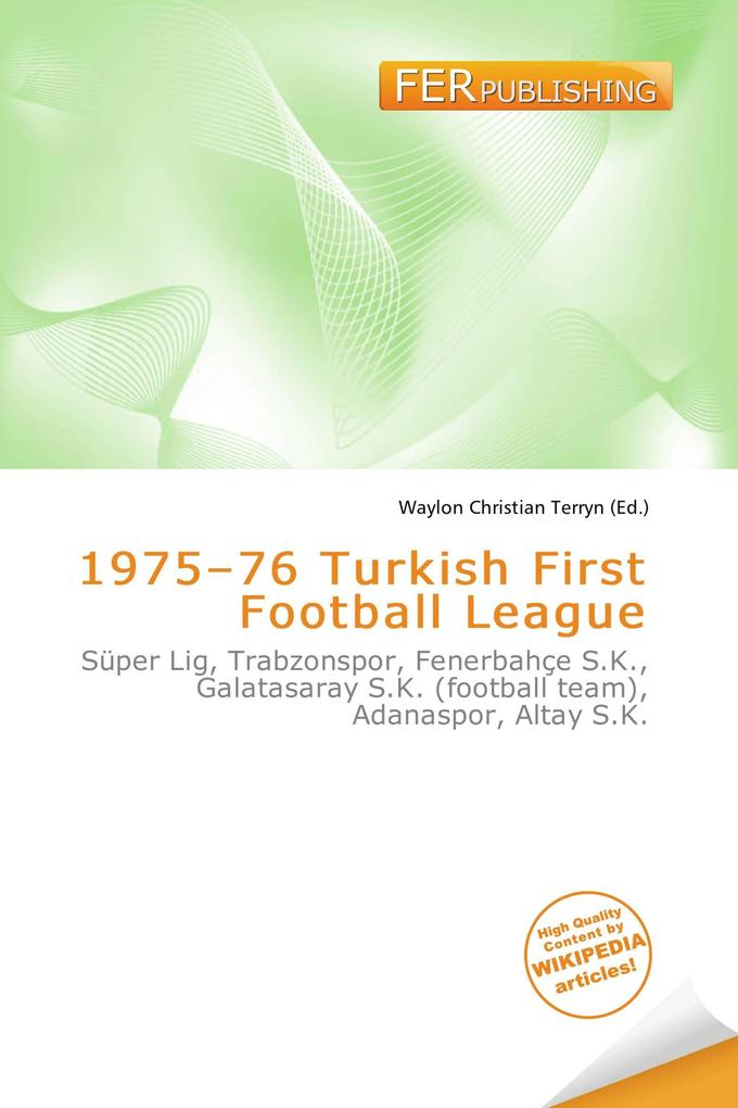 1975-76 Turkish First Football League