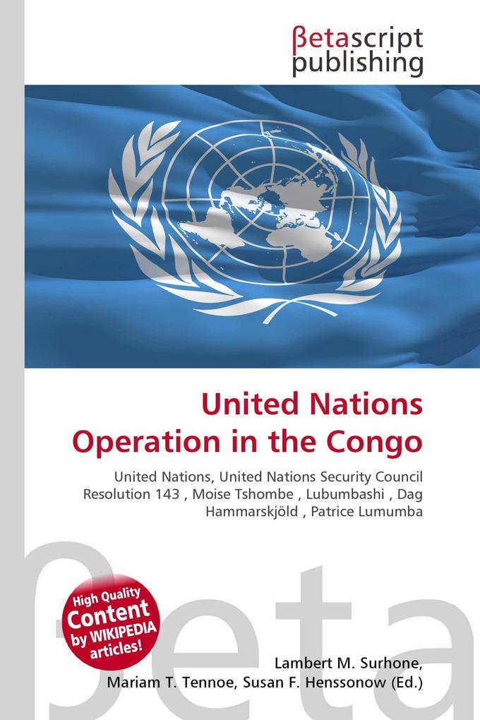 United Nations Operation in the Congo