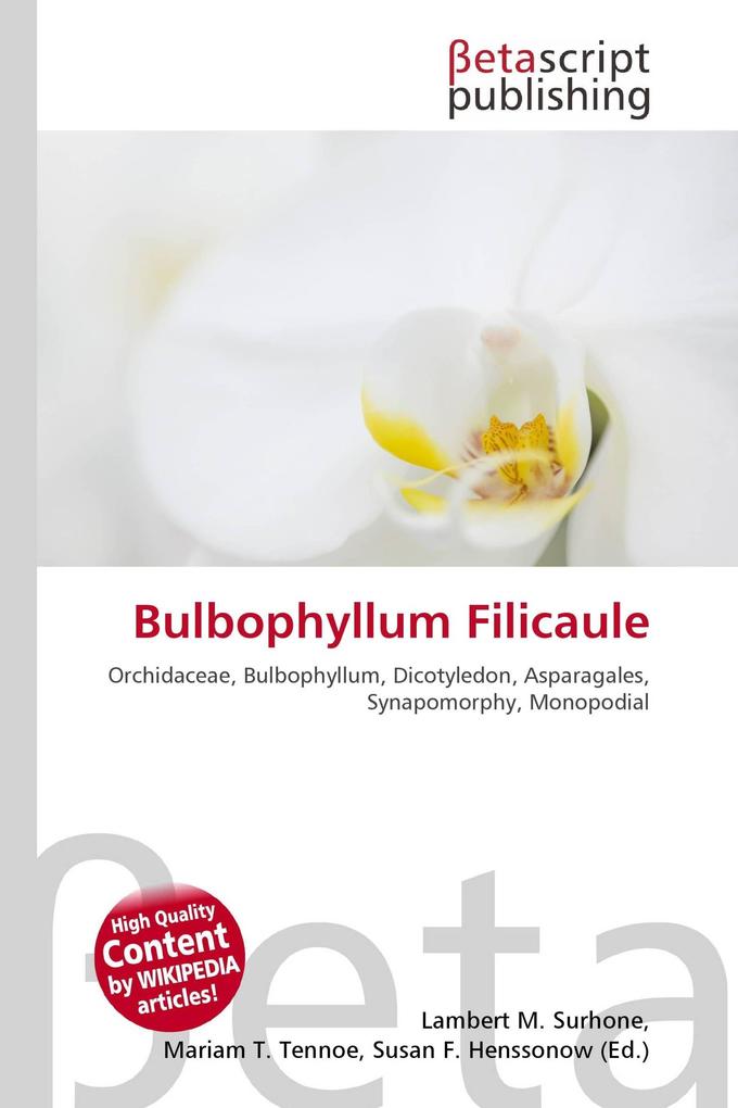 Bulbophyllum Filicaule