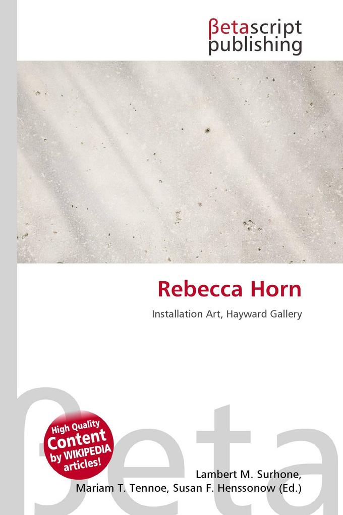 Rebecca Horn
