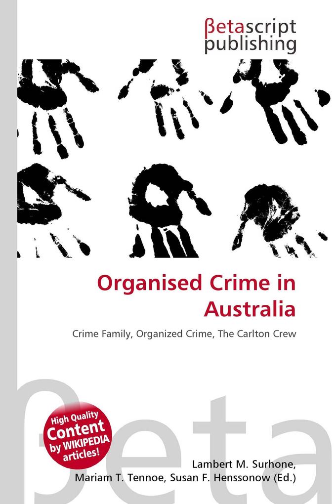 Organised Crime in Australia