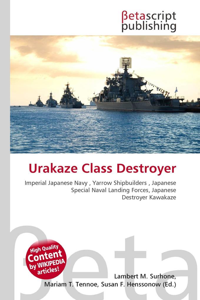 Urakaze Class Destroyer