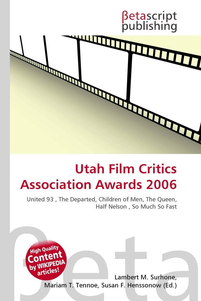 Utah Film Critics Association Awards 2006