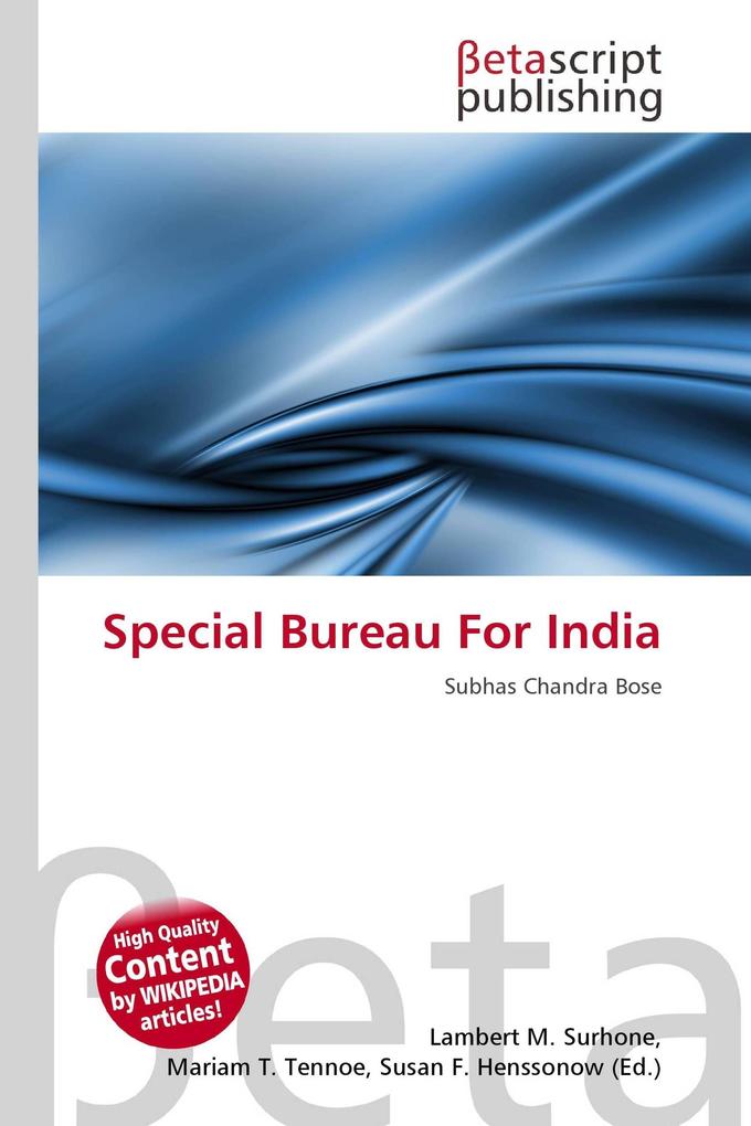 Special Bureau For India