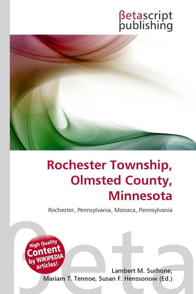 Rochester Township Olmsted County Minnesota
