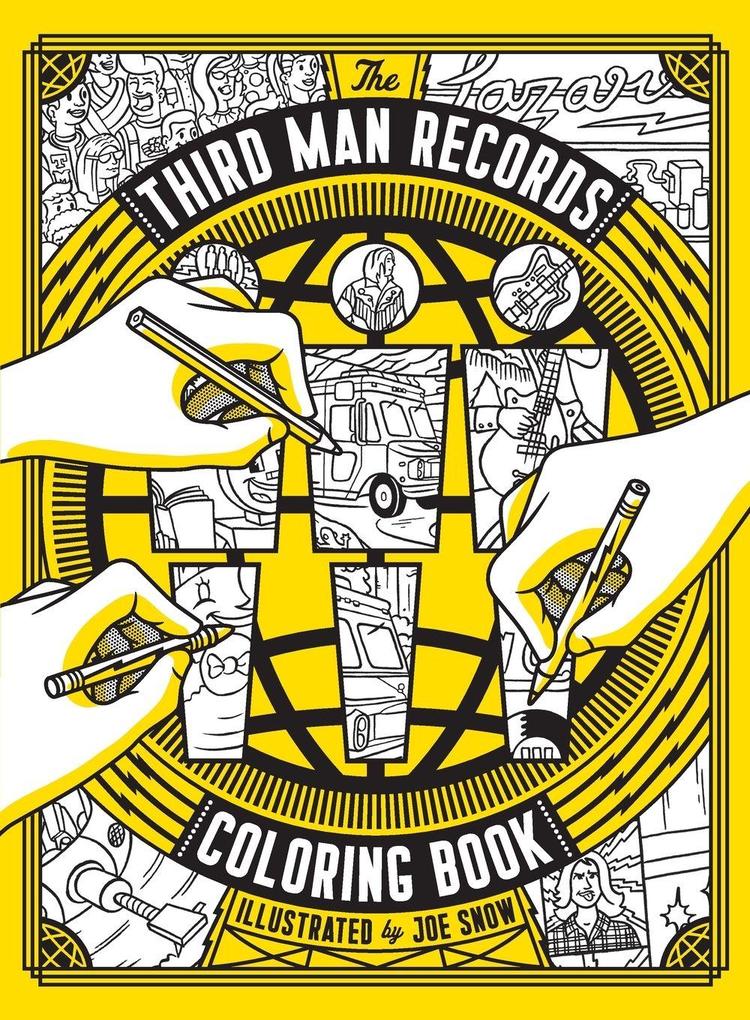 The Third Man Records Coloring Book