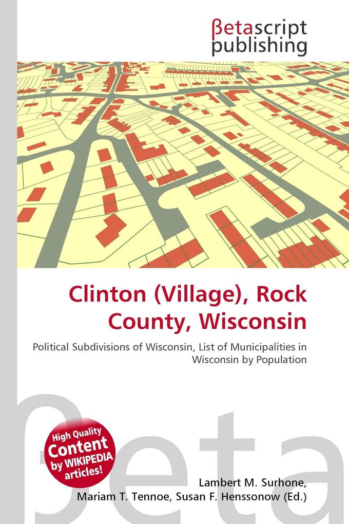 Clinton (Village) Rock County Wisconsin
