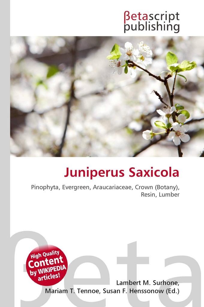 Juniperus Saxicola