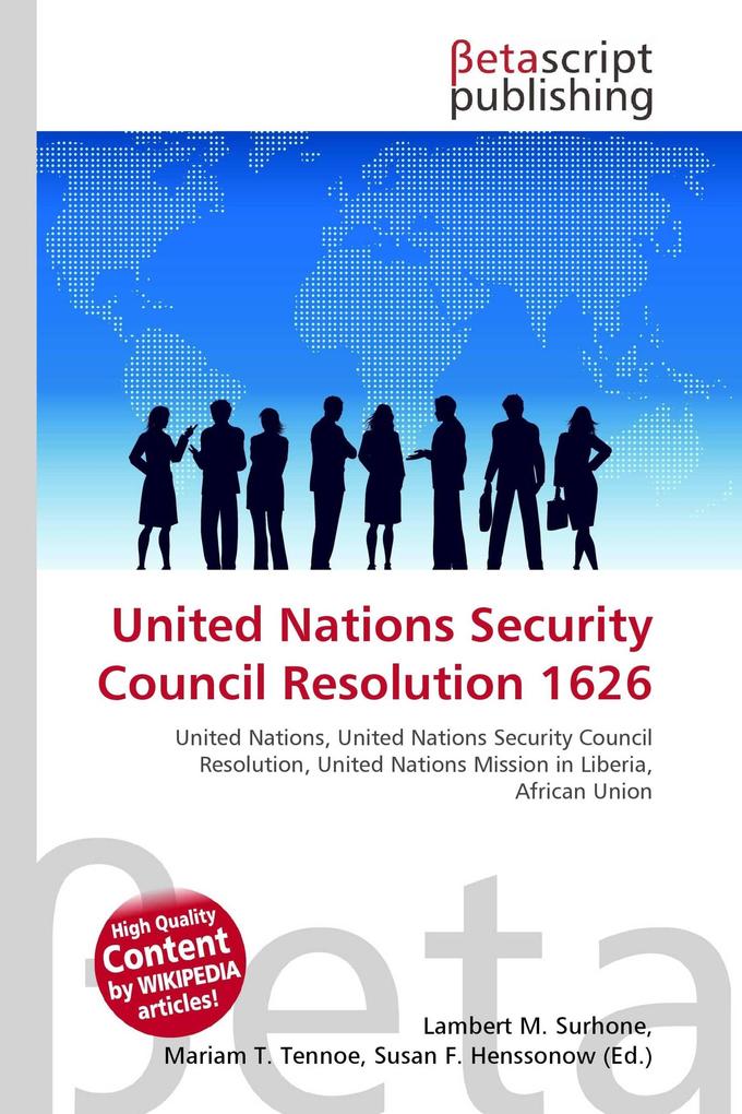 United Nations Security Council Resolution 1626
