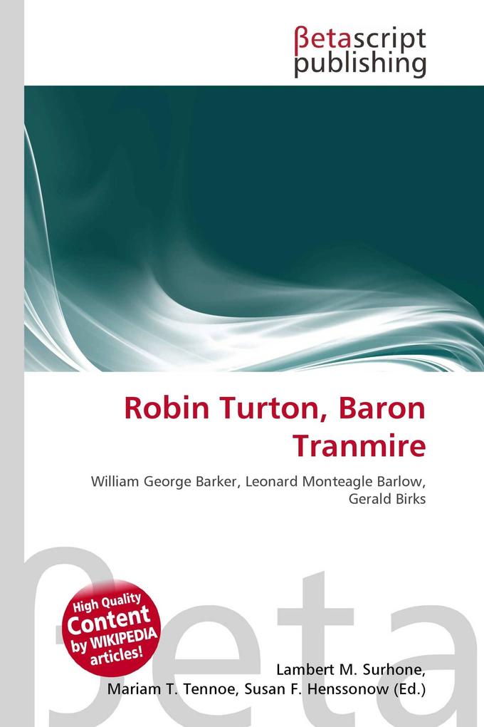 Robin Turton Baron Tranmire