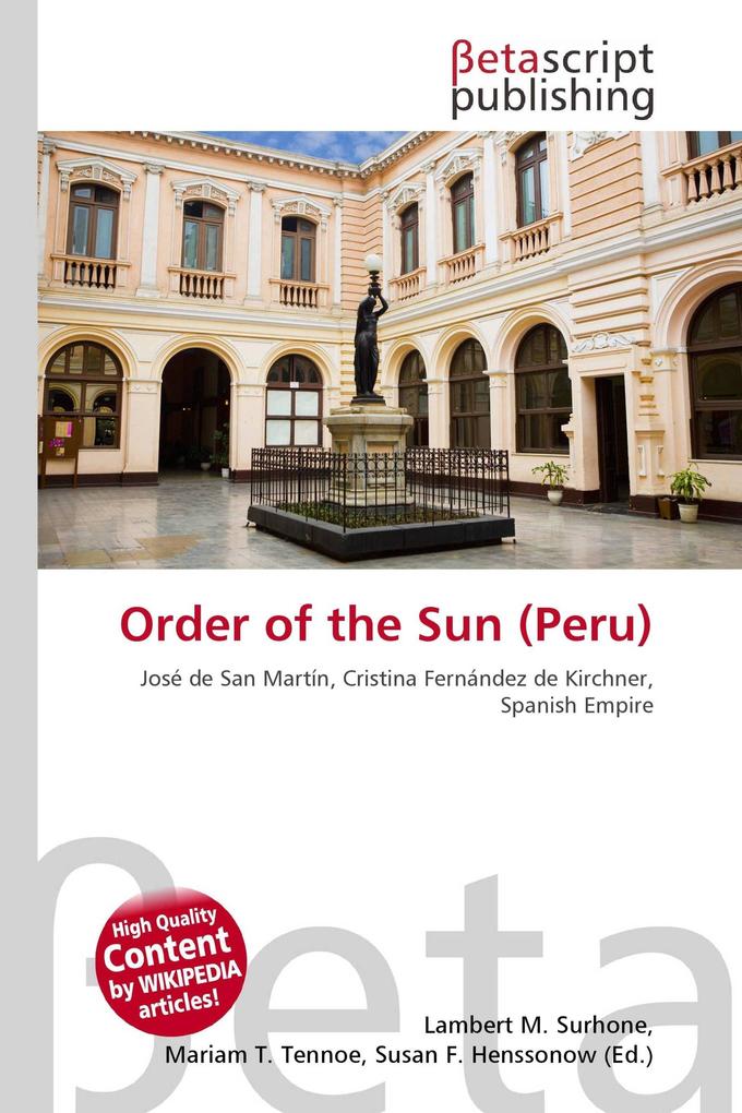 Order of the Sun (Peru)