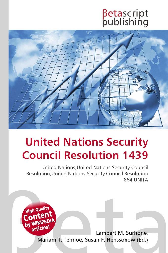 United Nations Security Council Resolution 1439