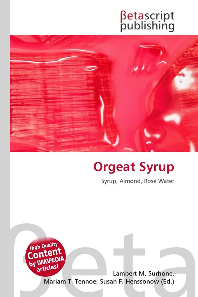 Orgeat Syrup