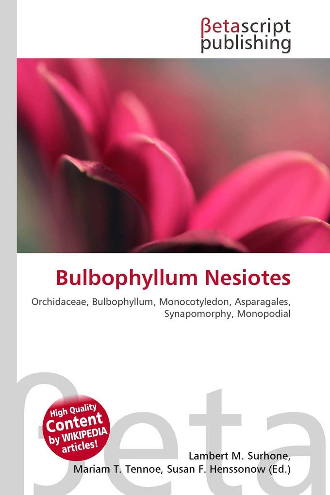 Bulbophyllum Nesiotes