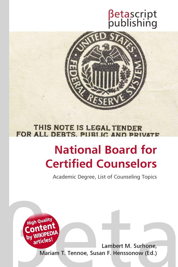 National Board for Certified Counselors