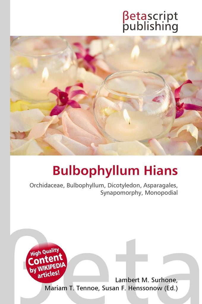 Bulbophyllum Hians