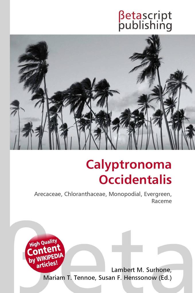 Calyptronoma Occidentalis