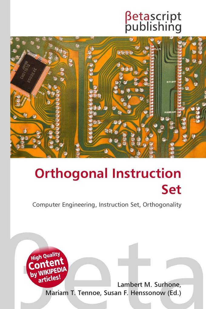 Orthogonal Instruction Set