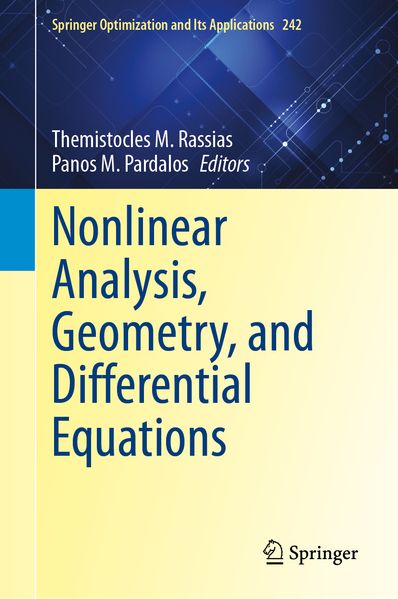 Nonlinear Analysis Geometry and Differential Equations