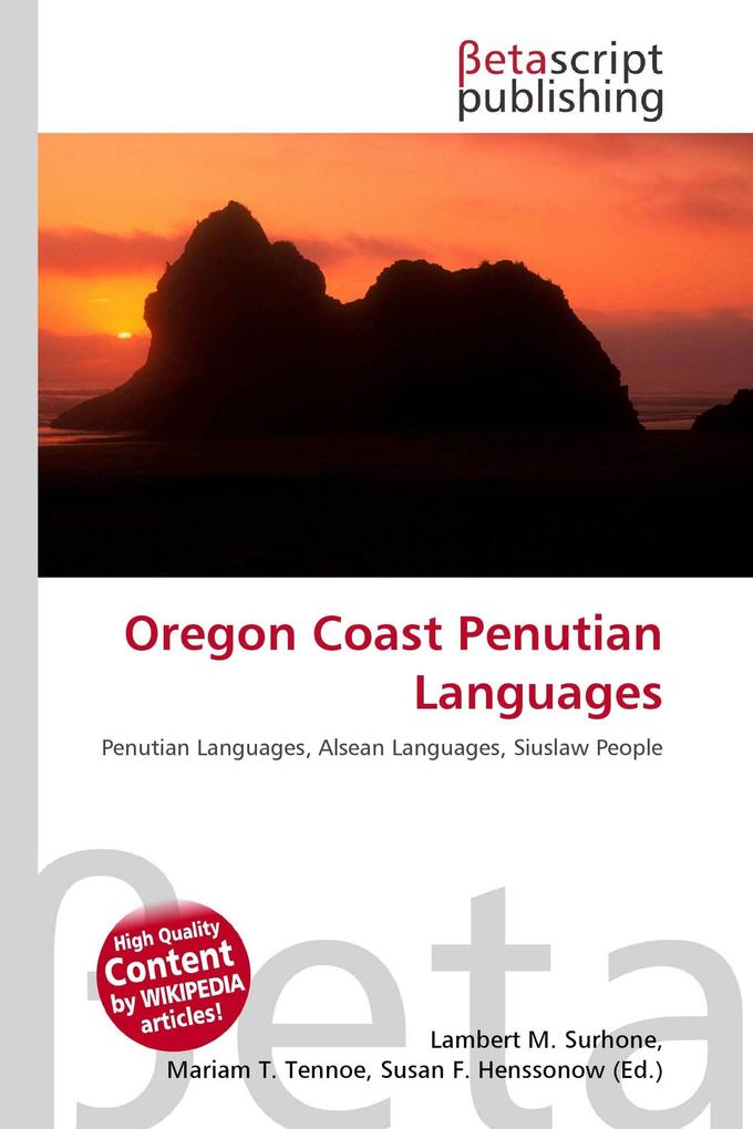 Oregon Coast Penutian Languages