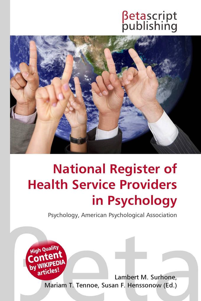 National Register of Health Service Providers in Psychology