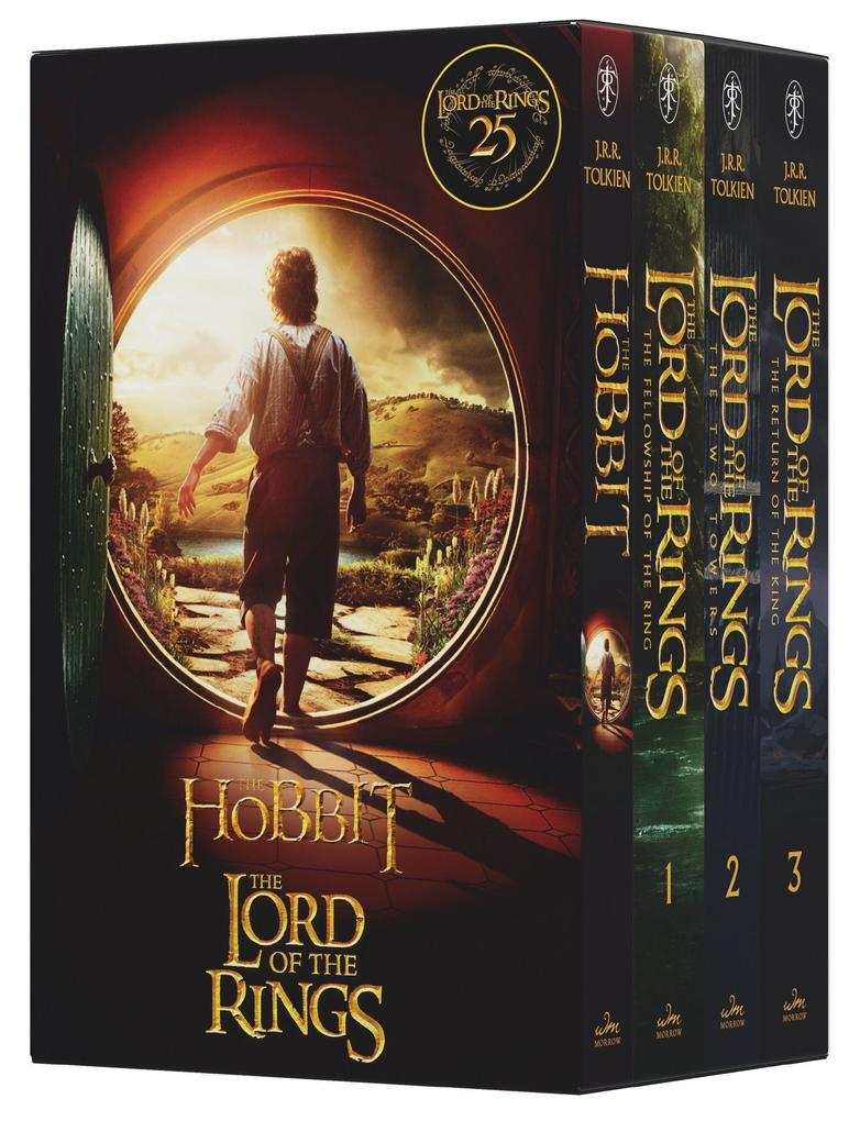 The Hobbit and the Lord of the Rings Boxed Set 25th Anniversary [Movie Tie-In]
