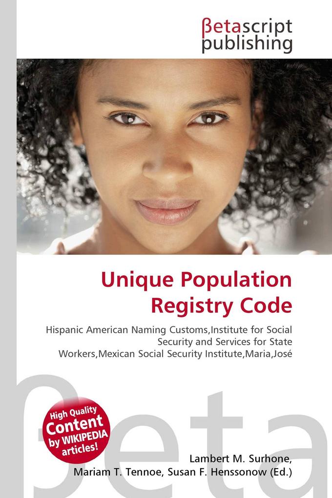 Unique Population Registry Code