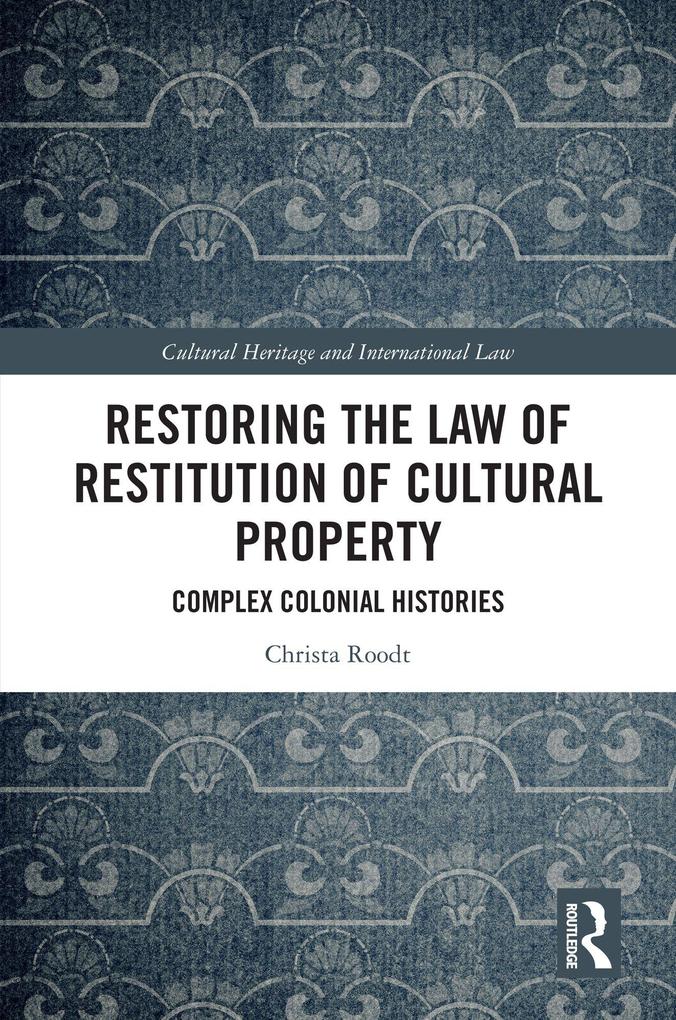 Restoring the Law of Restitution of Cultural Property