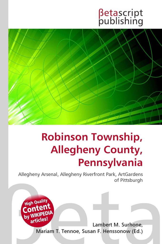 Robinson Township Allegheny County Pennsylvania
