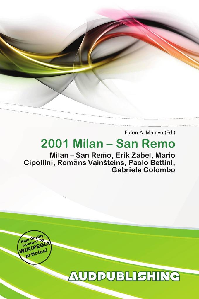 2001 Milan - San Remo