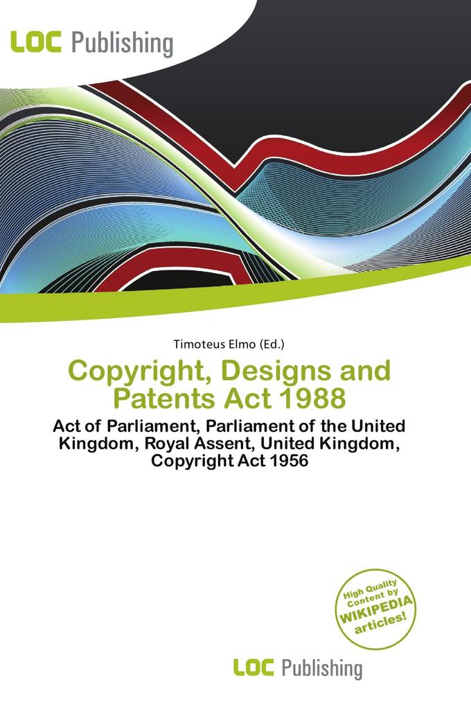 Copyright Designs and Patents Act 1988